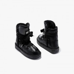 Botines Planos Mujer D.franklin Dfsh371009 Negro