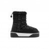 Botines Planos Mujer D.franklin Nordic V.2 Bomb Negro Negro