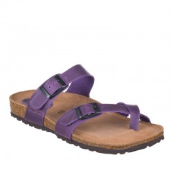 Sandalias Planas Mujer Inter-Bios 7212 Morado