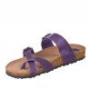 Sandalias Planas Mujer Inter-Bios 7212 Morado
