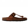 Sandalias Planas Hombre Inter-Bios 9510 Taupe