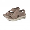 Sandalias Planas Mujer Skechers 119458 Marron