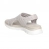 Sandalias Planas Mujer Skechers 119479 Gris