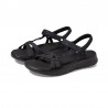 Sandalias Planas Mujer Skechers 141451 Negro