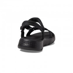 Sandalias Planas Mujer Skechers 141451 Negro