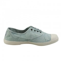 Zapatillas Lona Mujer Natural World 102E Turquesa