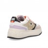 Sneakers Mujer D.franklin Court Flag Glitter Oro