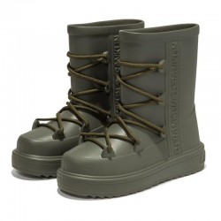 Botines Planos Mujer D.franklin Nevis Kaki