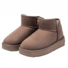 Botines Planos Mujer D.franklin Nordic Low Basic Taupe