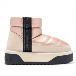 Botines Planos Mujer D.franklin Nordic V.2 Low Bomb Beig