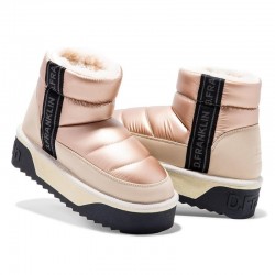 Botines Planos Mujer D.franklin Nordic V.2 Low Bomb Beig