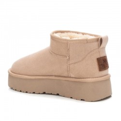 Botines Planos Mujer XTI 142212 Beig