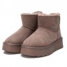 Botines Planos Mujer XTI 142197 Taupe
