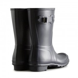 Botas de Agua Mujer Hunter Hunter Original Short Negro
