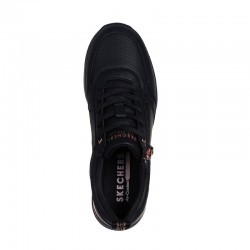 Sneakers Mujer Skechers Billion 2 Fine Shine Negro-Negro