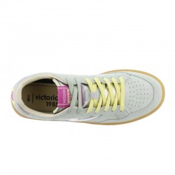 Sneakers Mujer Victoria Smash - Suede Color Menta