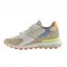 Sneakers Mujer Victoria Luna Nylon & Serraje Beig