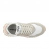 Sneakers Mujer Victoria Viento Nylon & Serraje Cuero