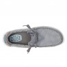 Zapatillas Lona Hombre Hey Dude Wally Sport Gris