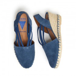 Cuñas de Esparto Mujer Verbenas Maika Azul