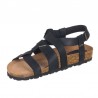 Sandalias Planas Mujer Inter-Bios 7179 Negro