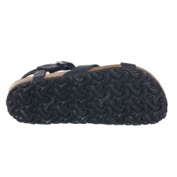 Sandalias Planas Mujer Inter-Bios 7179 Negro