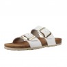 Sandalias Planas Mujer Inter-Bios 7232 Blanco