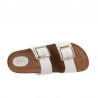 Sandalias Planas Mujer Inter-Bios 7232 Blanco
