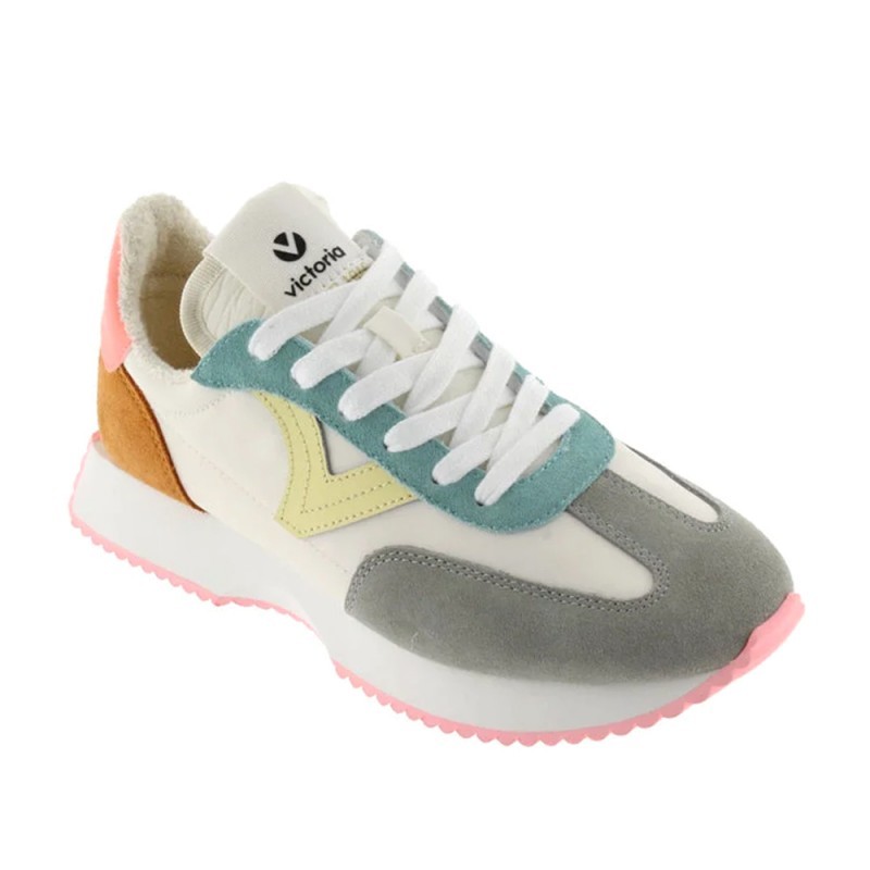 Sneakers Mujer Victoria Cosmos Multicolour Split Coral