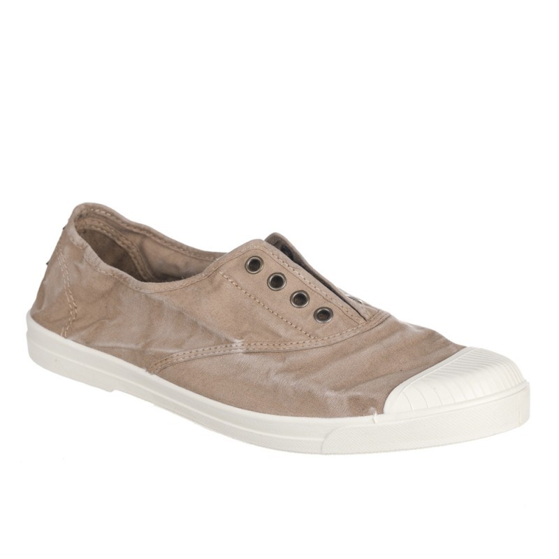 Zapatillas Lona Hombre Natural World 3102E Beig