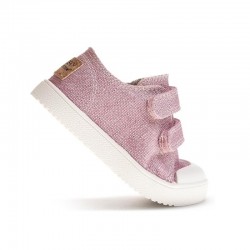 Zapatillas Lona Ba Niña Pablosky Lona 980050 Rosa