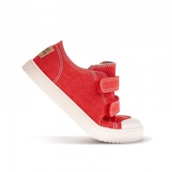 Zapatillas Lona Ba Niño Pablosky Lona 980160 Rojo