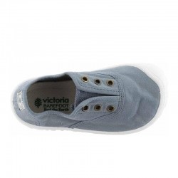 Zapatillas Lona Ba Niño Victoria 1370110 Azul