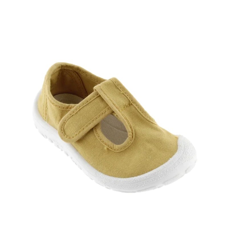 Zapatillas Lona Ba Niña Victoria 1370108 Mostaza