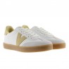 Sneakers Mujer Victoria Berlín Ciclista Piel & Serraje Amarillo