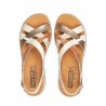 Sandalias Planas Mujer Pikolinos W4N-0650 Beig