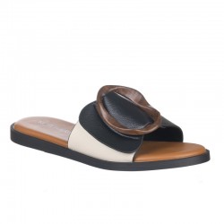 Sandalias Planas Mujer Noa Harmon 9663 Negro