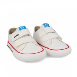 Zapatillas Lona Ba Niña MTNG 49049 Blanco