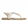 Sandalias Planas Mujer Porronet 3112 Blanco