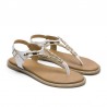 Sandalias Planas Mujer Porronet 3112 Blanco