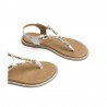 Sandalias Planas Mujer Porronet 3112 Blanco