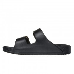 Sandalias Planas Mujer Skechers 111592 Negro