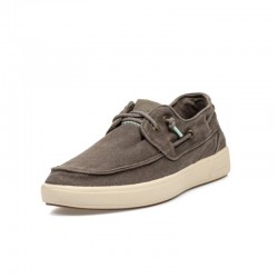 Zapatillas Lona Hombre Natural World 8413E Negro
