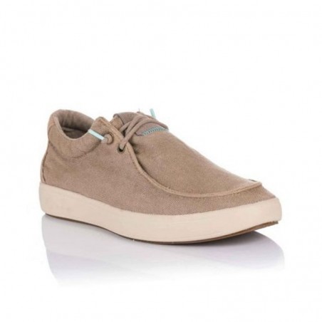 Zapatillas Lona Hombre Natural World 8411E Beig