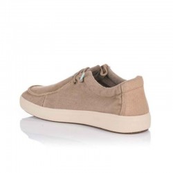 Zapatillas Lona Hombre Natural World 8411E Beig