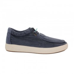 Zapatillas Lona Hombre Natural World 8411E Marino