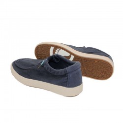 Zapatillas Lona Hombre Natural World 8411E Marino