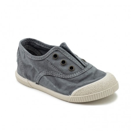 Zapatillas Lona Ba Niño Natural World 4520E Gris