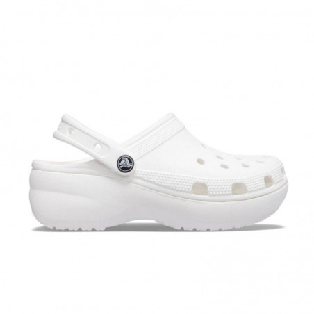 Sandalias Planas Mujer Crocs 206750 Blanco