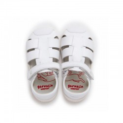 Sandalias Barefoot Niña Garvalin 252326 Blanco